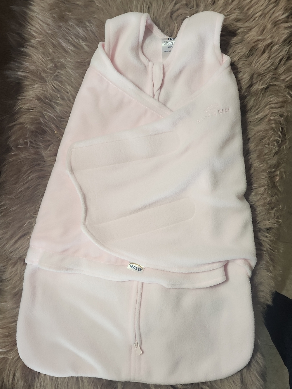 Halo Pink Infant Sleep Sack One-Piece